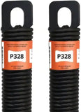 (P328) 28 in. Plug-End Extension Spring (0.244 in. No. 3 Wire) (PAIR)