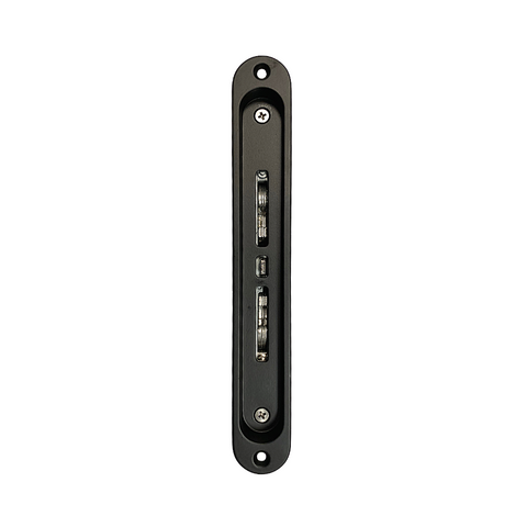 Interlock 2 Point Mortise Lock For Sliding Patio Door with Black Cover -